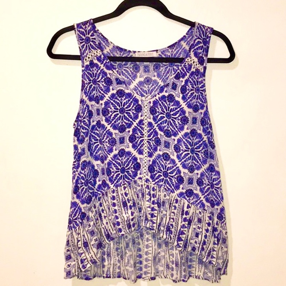 BRAND NEW HIGH LOW BEACH TOP